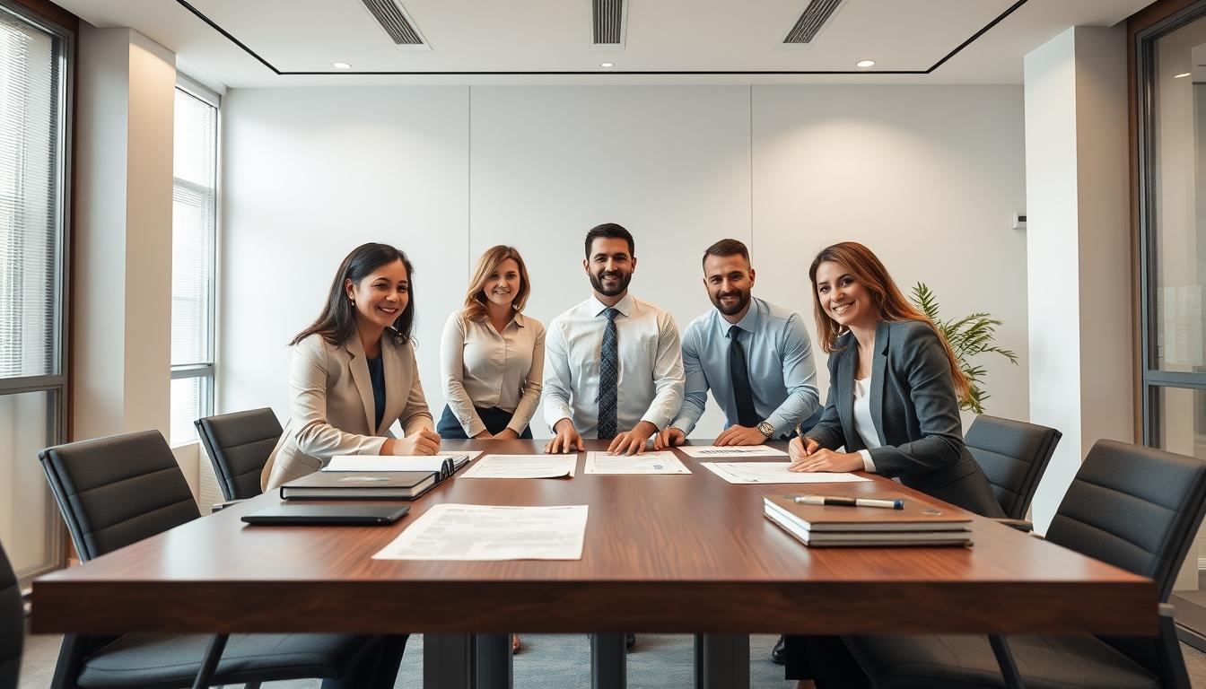 Real estate ownership transfer documents and closing confirmation